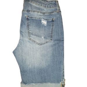 SO Cuffed Jean Shorts